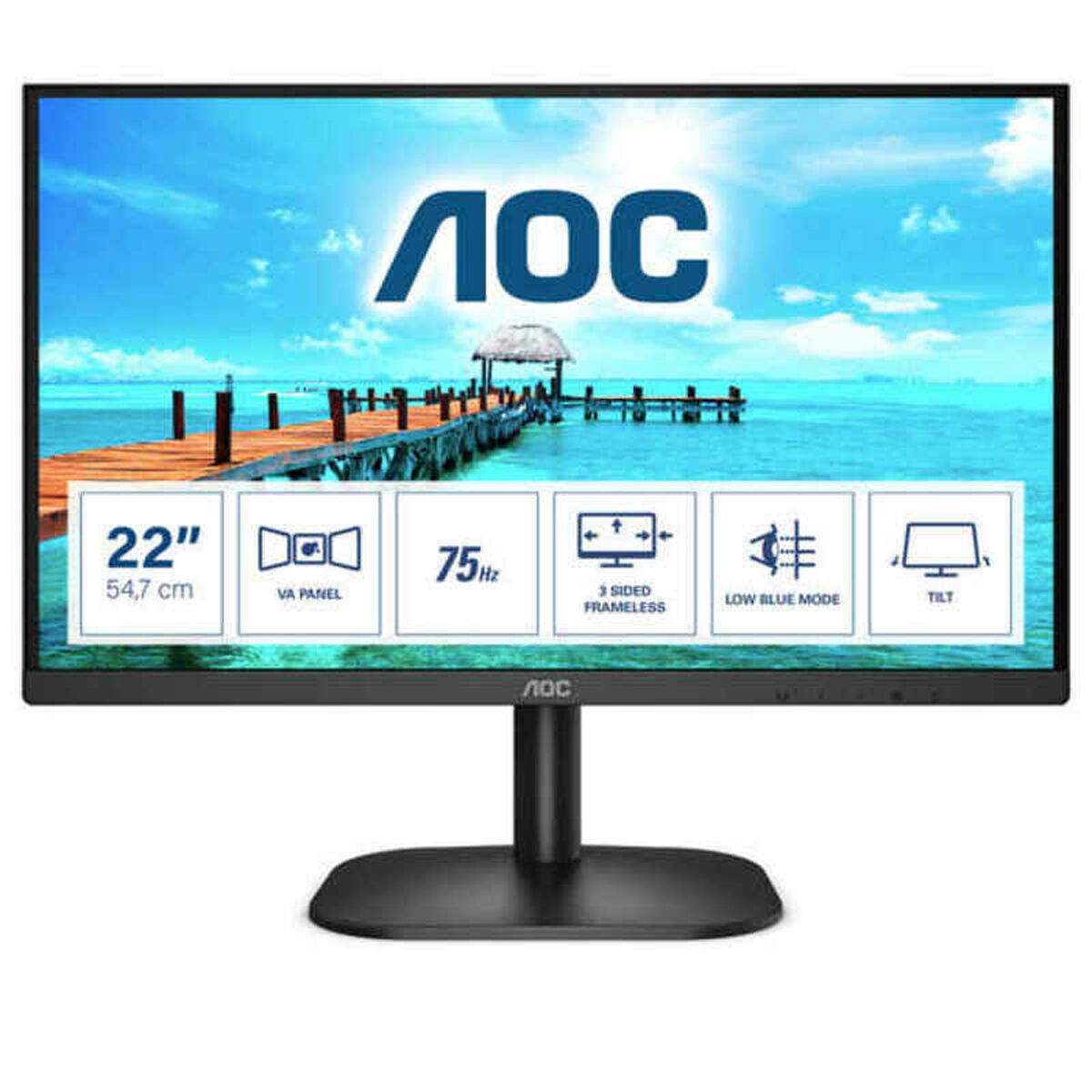 Skærm Aoc 22b2h Full