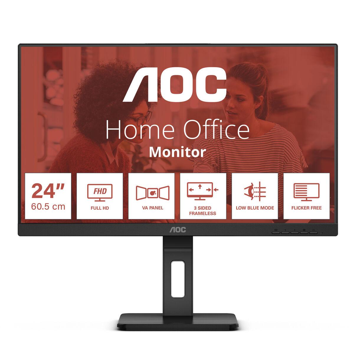 Skærm Aoc 24e3qaf Full Ips