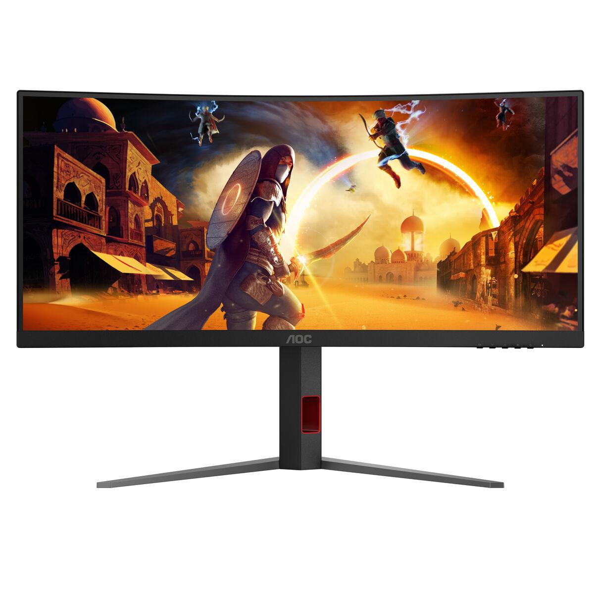 Skærm Aoc Cu34g4 Buet Wqhd Gaming Monitor