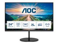 Skærm Aoc Q24v4ea Ips Qhd 25601440 Hdmi