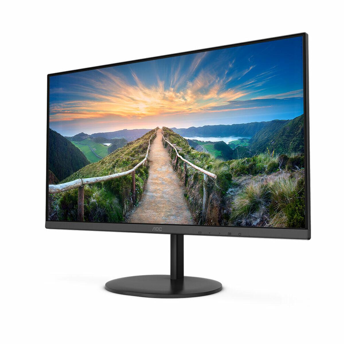 Skærm Aoc Q27v4ea Qhd Ips Med Højttalere