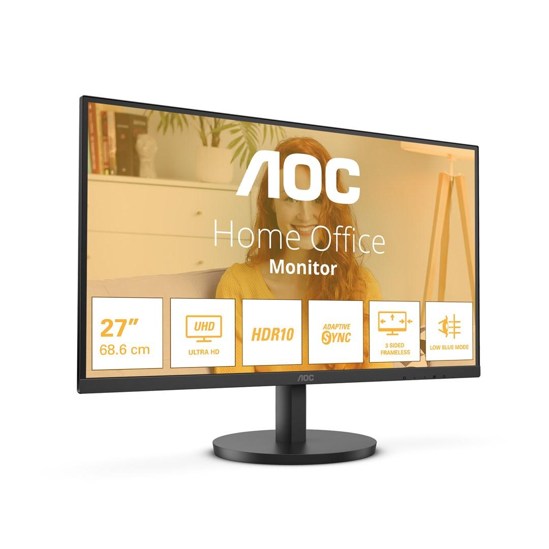 Skærm Aoc U27b3m Hdr10 Sort