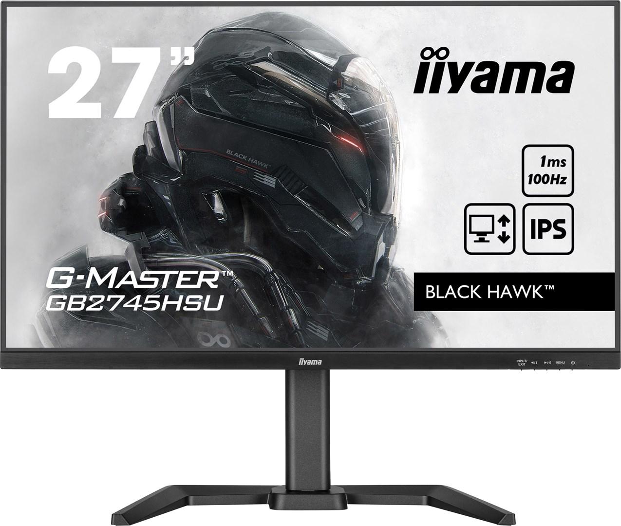 Skærm Iiyama Master Gb2745hsu Full Ips 100 Sort