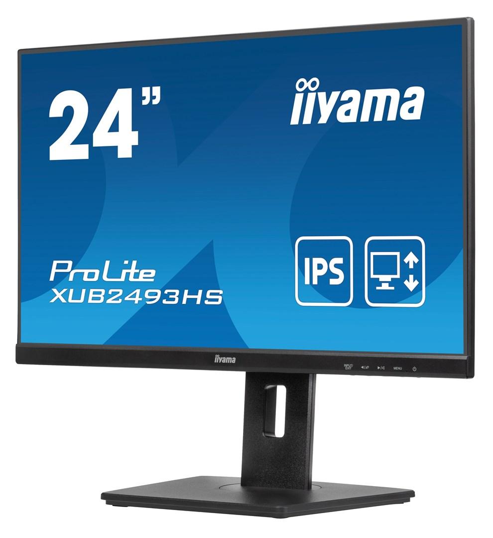 Skærm Iiyama Prolite Xub2493hs Full Ips Sort