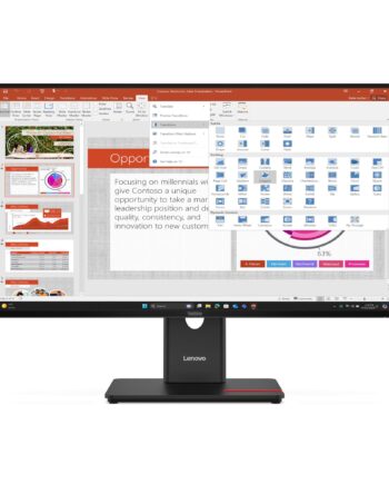 Skærm  Lenovo Thinkvision T27 Fuld 120 Sort