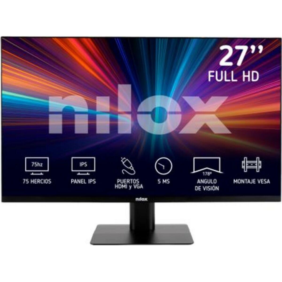 Skærm Nilox Nxm27fhd11 Full Ips Hdmi