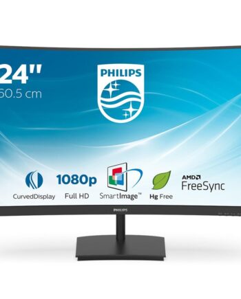 Skærm  Philips Line Buet Full 241e1sc Sort