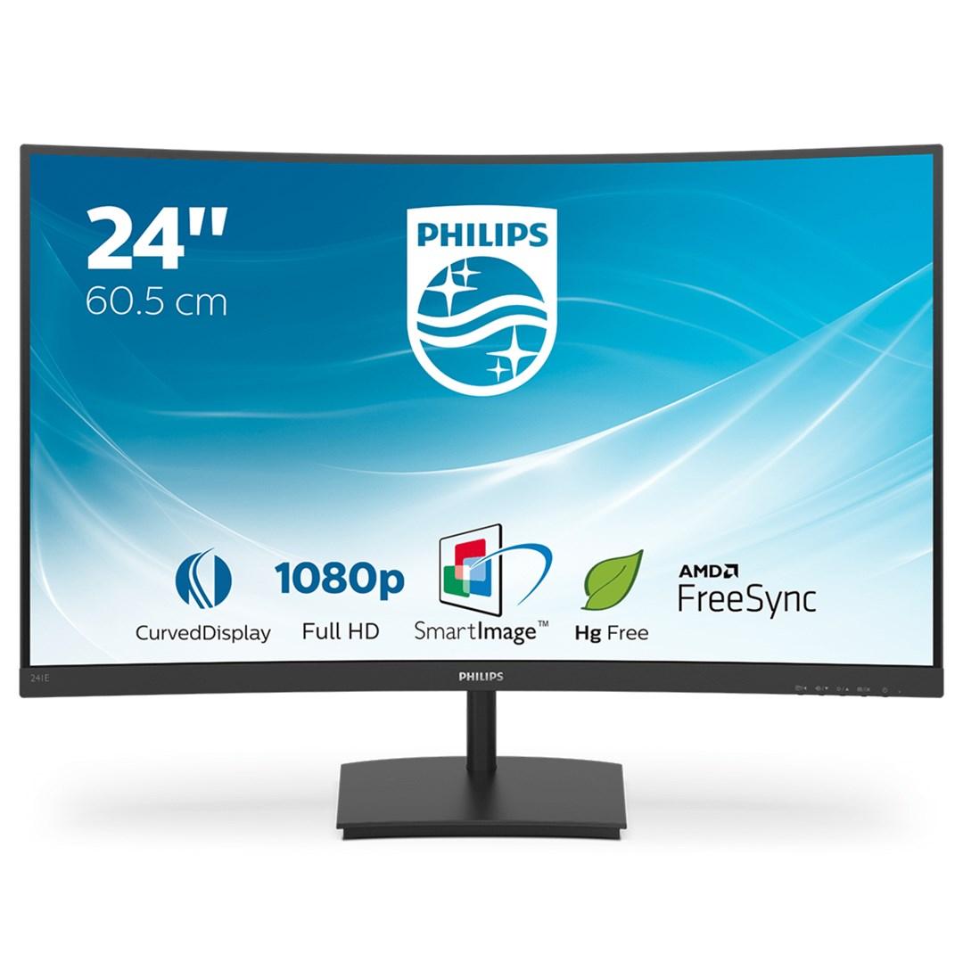 Skærm Philips Line Buet Full 241e1sc Sort