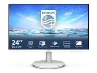 Skærm Philips Line Ips Full 241v8aw Hvid