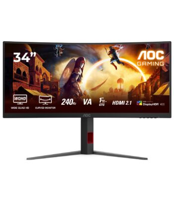 Skærm Til Gaming Aoc Cu34g4z  Buet Wqhd 240