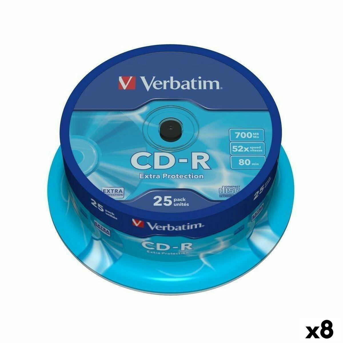 Skiver Verbatim Extra Protection 700 52x Stk Pakker