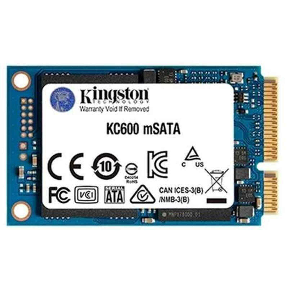 Ssd Harddisk Kingston Kc600 Msata 256 Tlc