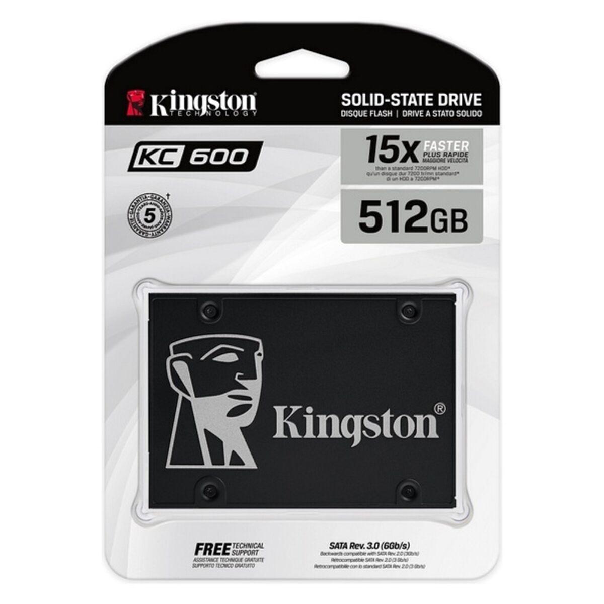 Ssd Harddisk Kingston Kc600 Sata