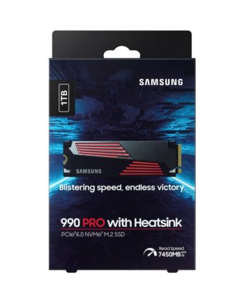 Ssd Harddisk Samsung 990 Pro Pcie Nvme Med Heatsink