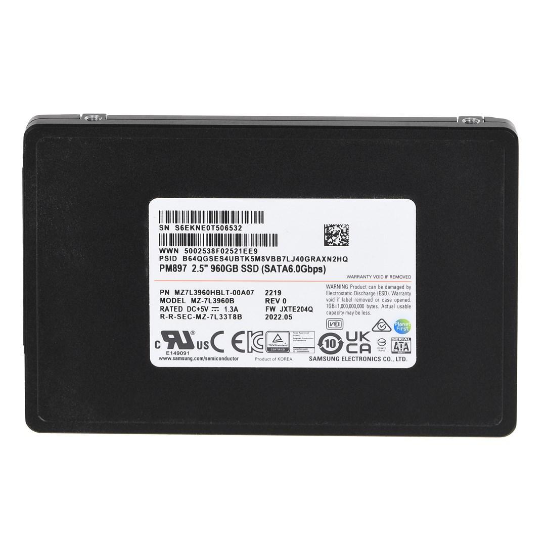 Ssd Harddisk Samsung Pm897 960 Sata Dwpd