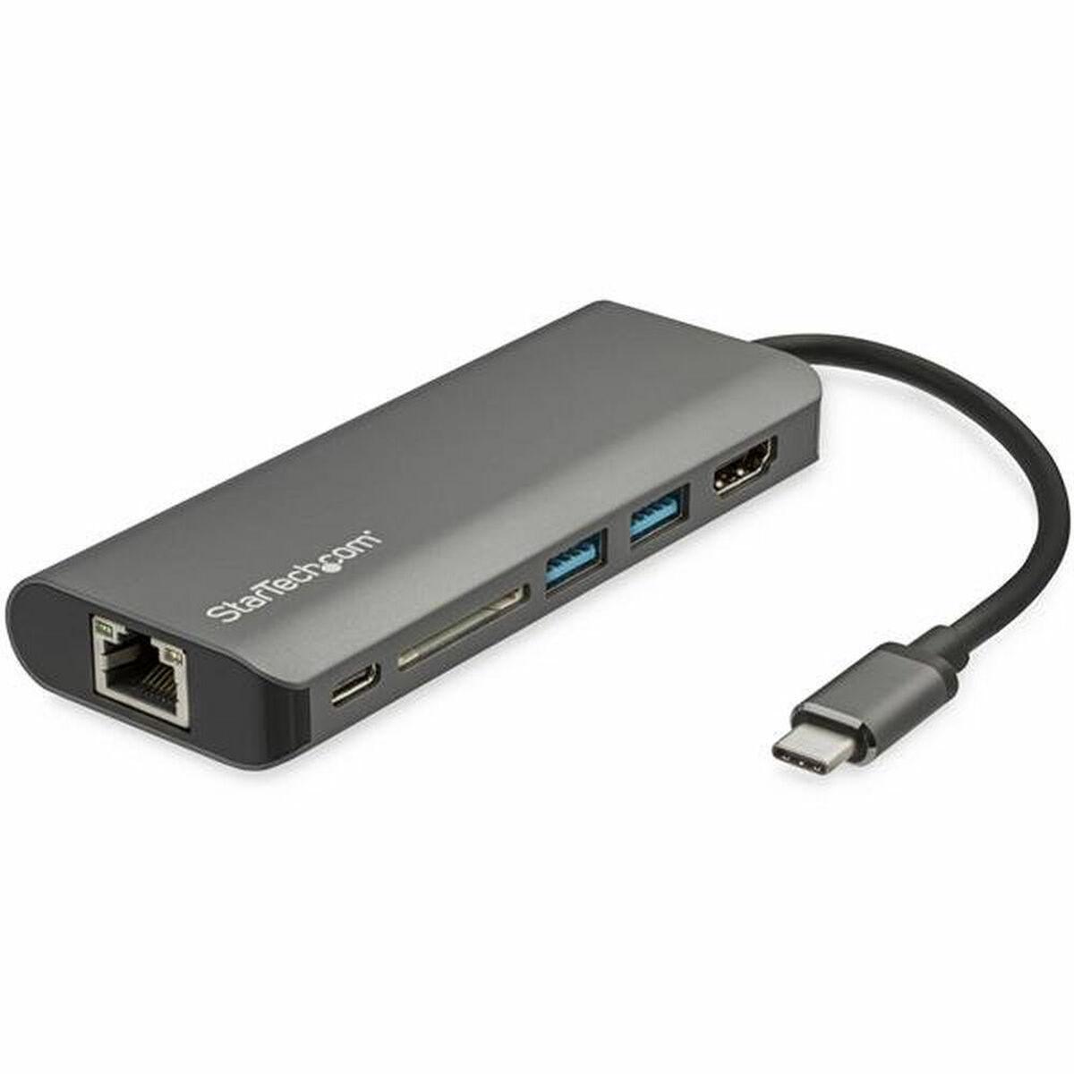 Startech Dkt30csdhpd3 Usbc Dockingstation Uhd Grå