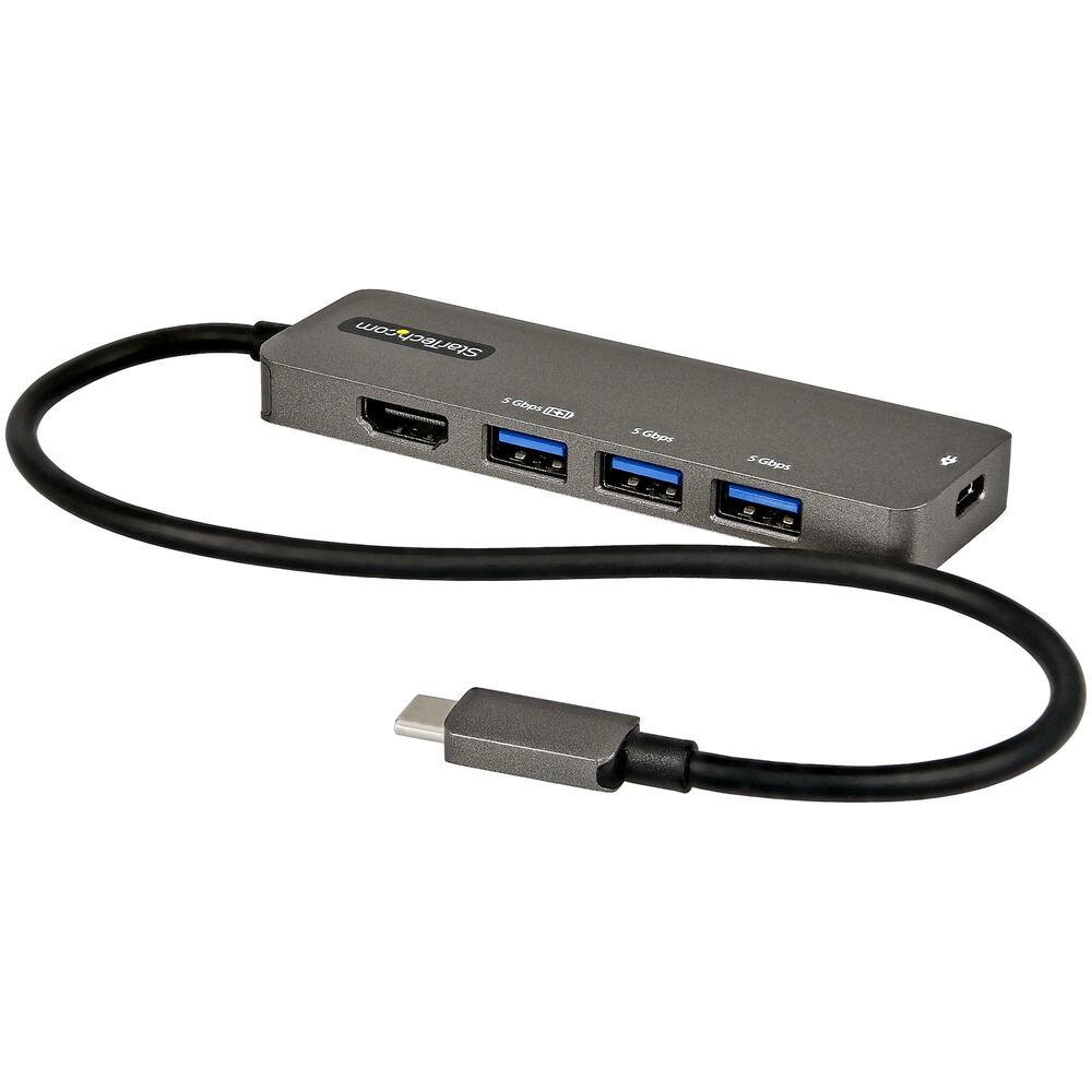 Startech Usb Hub Dkt30chpd3 Med Hdmi Rj45 Usb