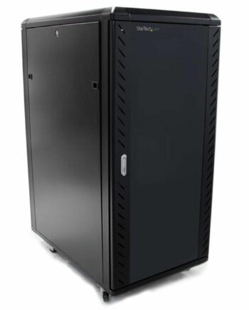 Startech Vægmonteret Rack Kabinet Rk2536bkf 25u Stål Sort