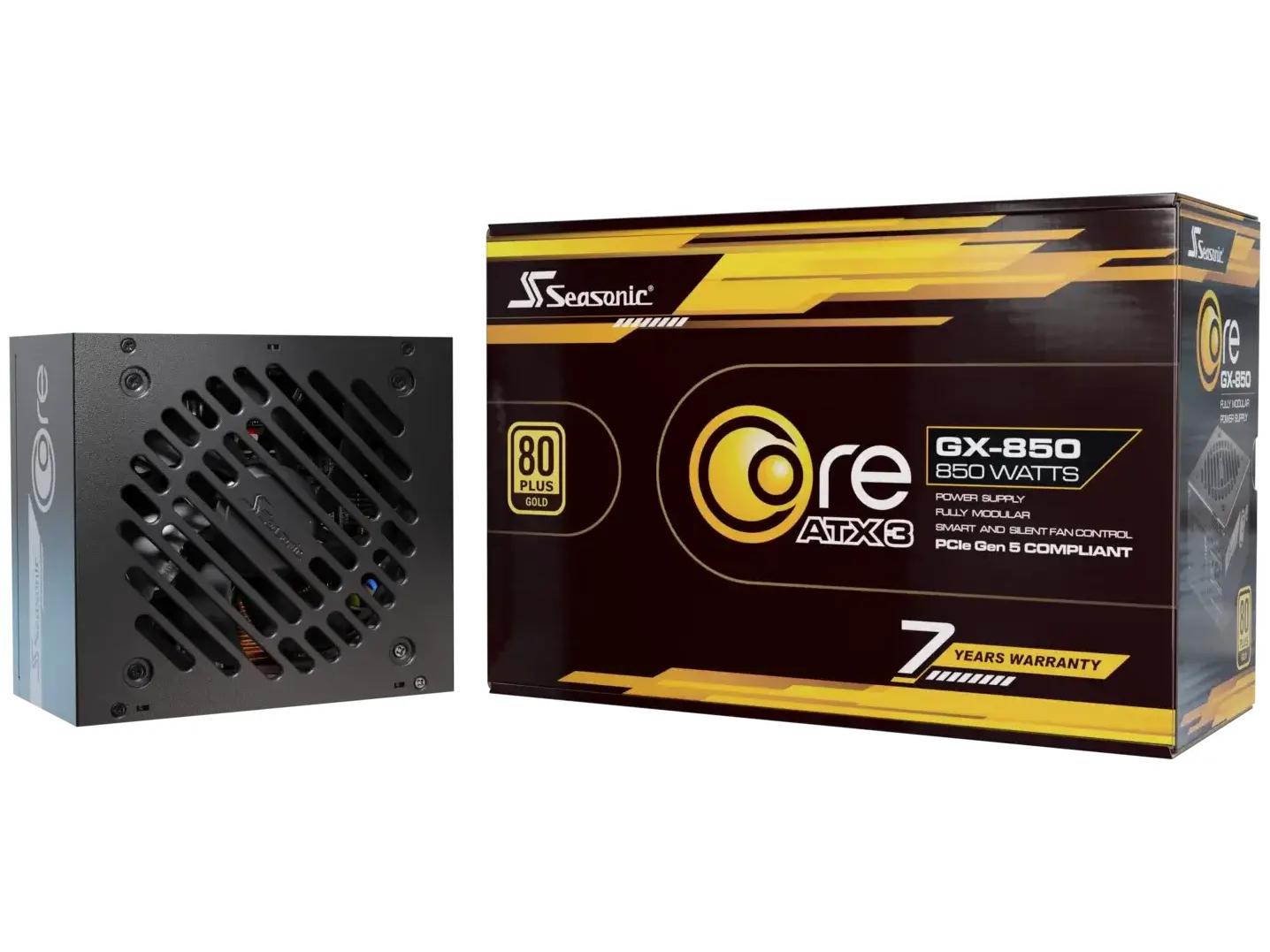 Strømforsyning Seasonic Core 850 Atx Gold Fuld Modulær
