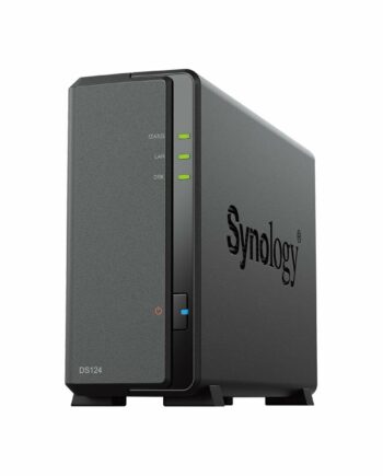 Synology Diskstation Ds124 Nas Sort Bay