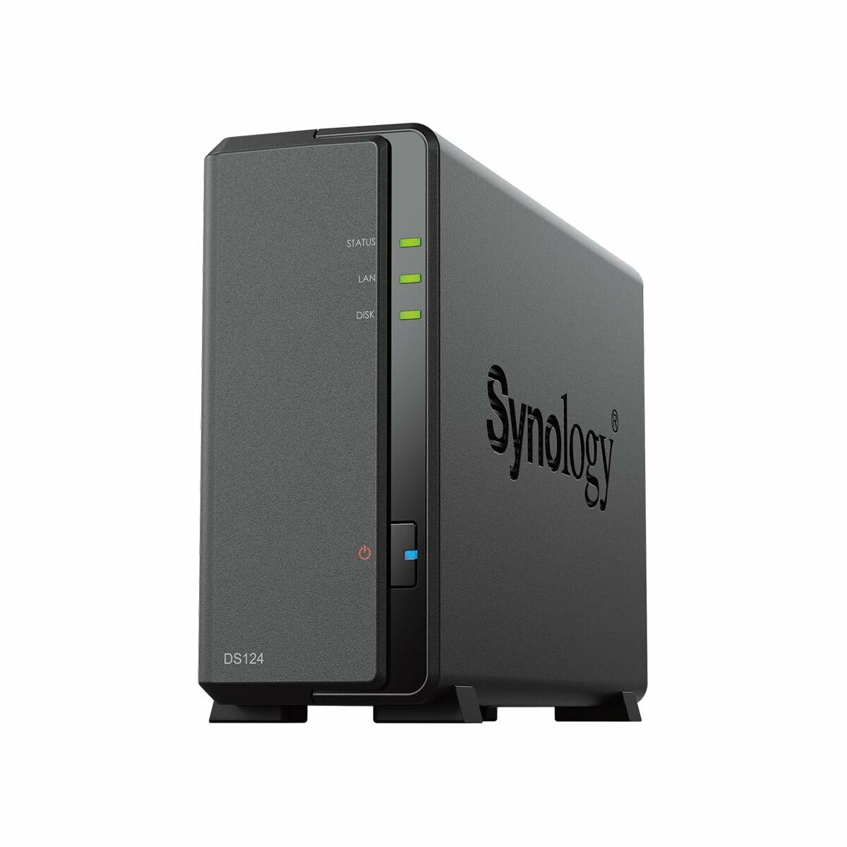 Synology Diskstation Ds124 Nas Sort Bay