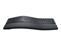 Tastatur Ergonomisk Logitech Ergo K860 Trådløs Pan Nordic
