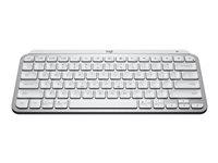 Tastatur Logitech Keys Mini Trådløst Nordisk Bleg Grå