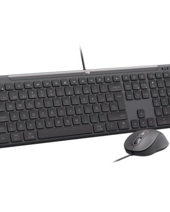 Tastatur Mus Sæt Logitech Mk620 Til Erhverv Nordisk Sort
