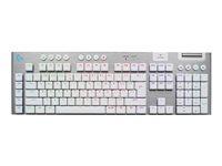 Tastatur Til Gaming Logitech G915 Lightspeed Mekanisk Hvid International