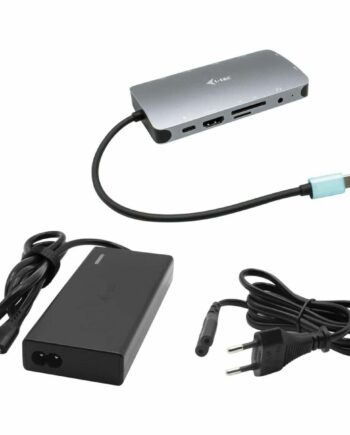 Tec C31nanovga77w Dockingstation Usb Sølv