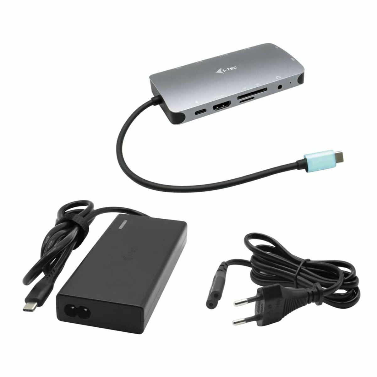Tec C31nanovga77w Dockingstation Usb Sølv