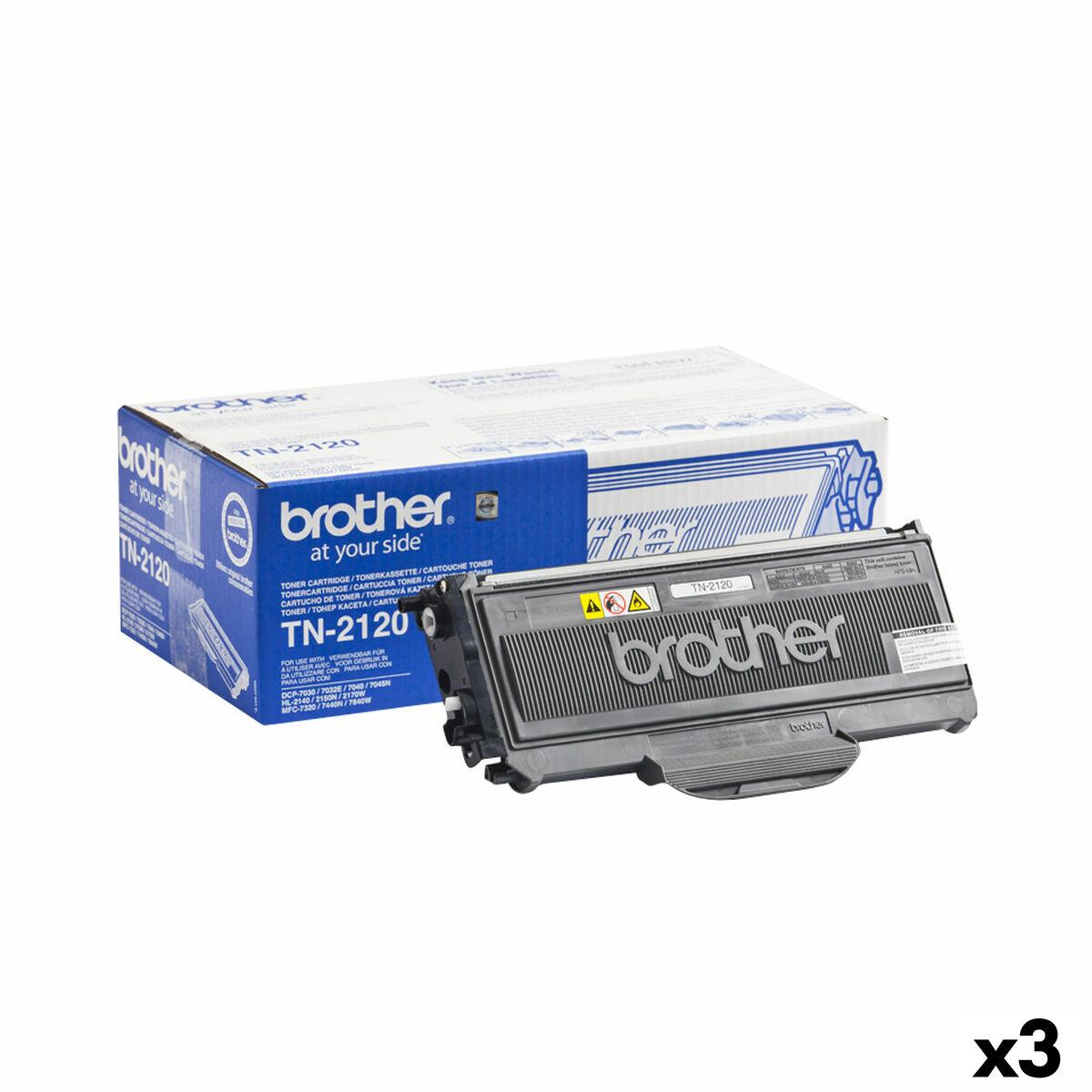 Toner Brother 2120 Til 2140 2150 2170w Sort Pak