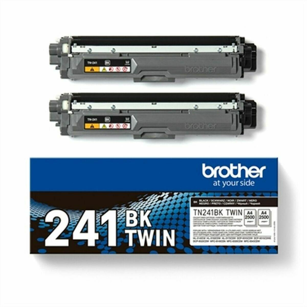 Toner Brother Tn241bk Twin Pack Sort Stk