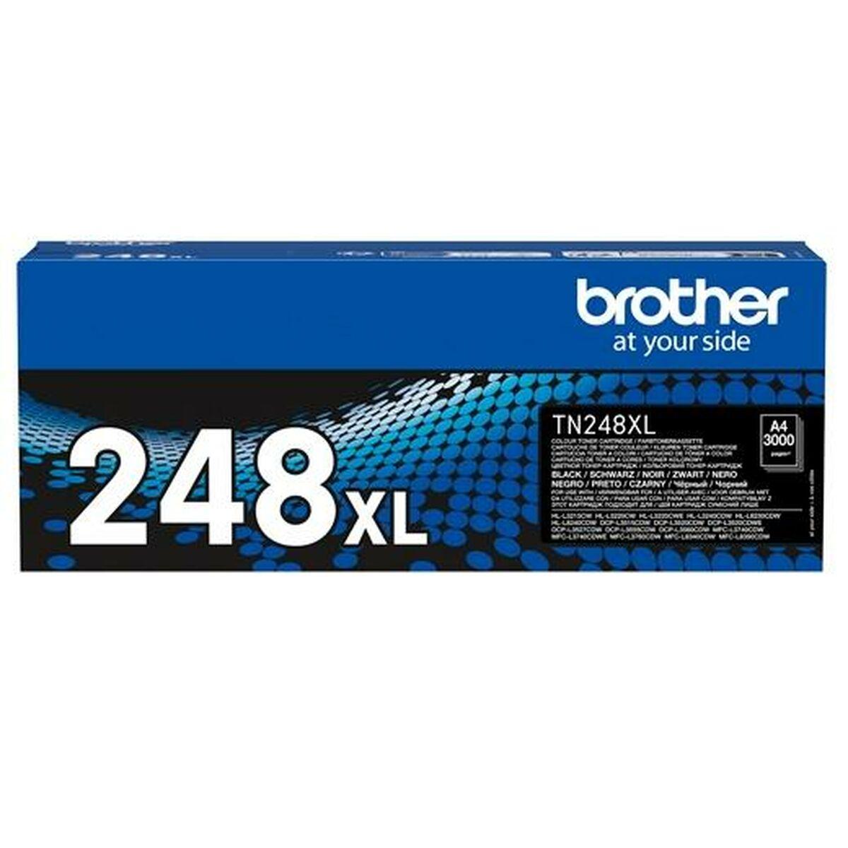 Toner Brother Tn248xlbk Sort Høj Kapacitet 000 Sider