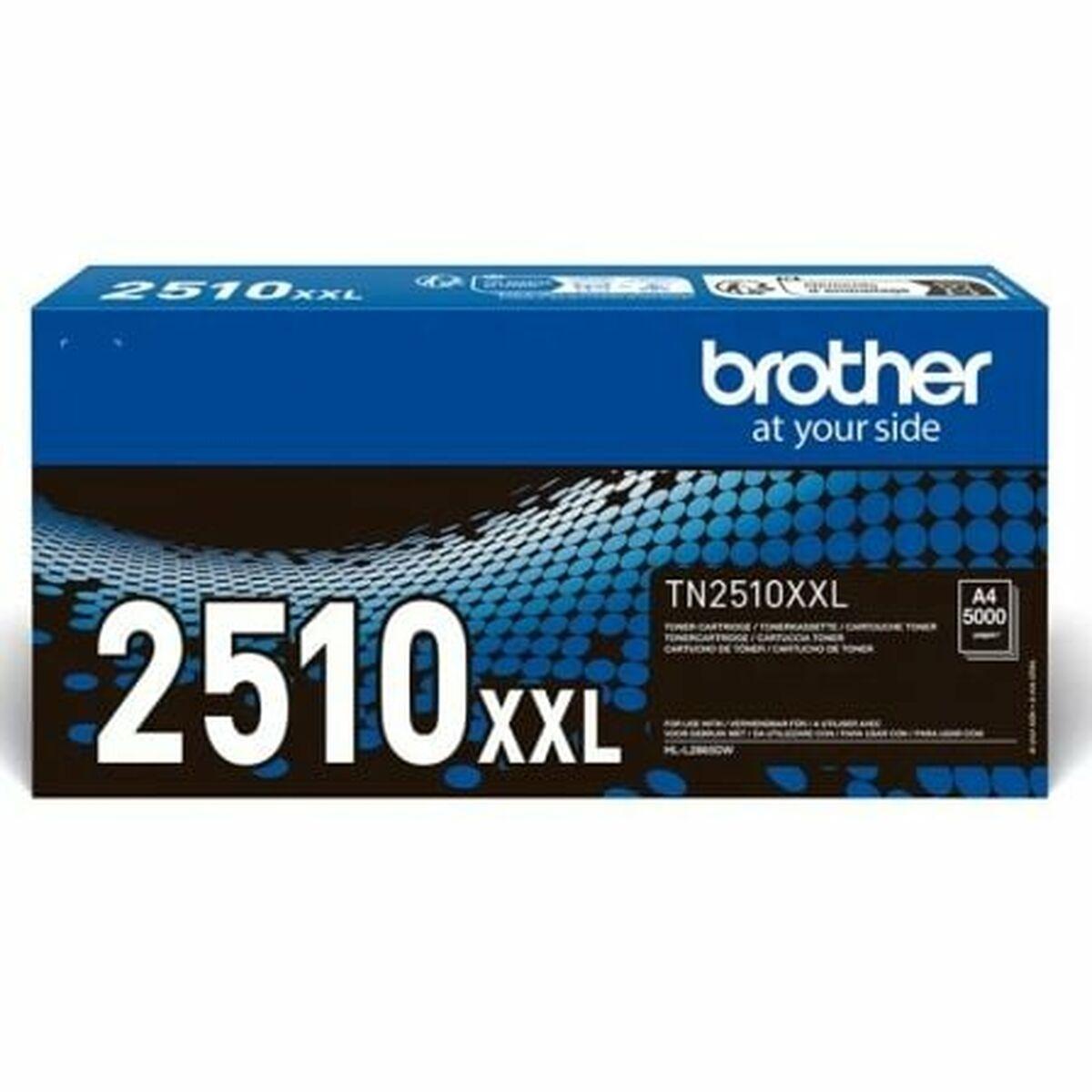 Toner Brother Tn2510xxl Sort Høj Kapacitet 000 Sider