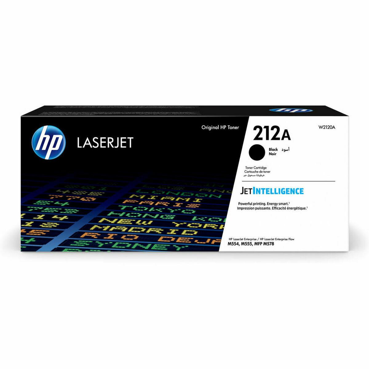 Toner Til Laserjet 212a W2120a Sort