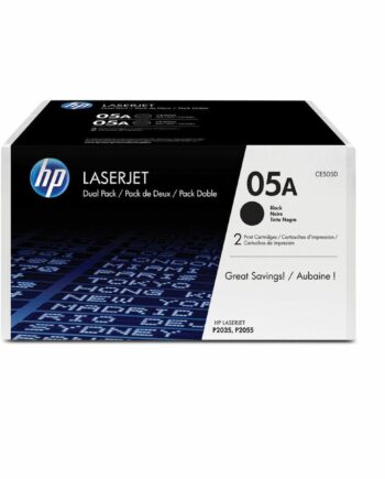 Toner Til Laserprinter 05a Sort Dobbeltpakke