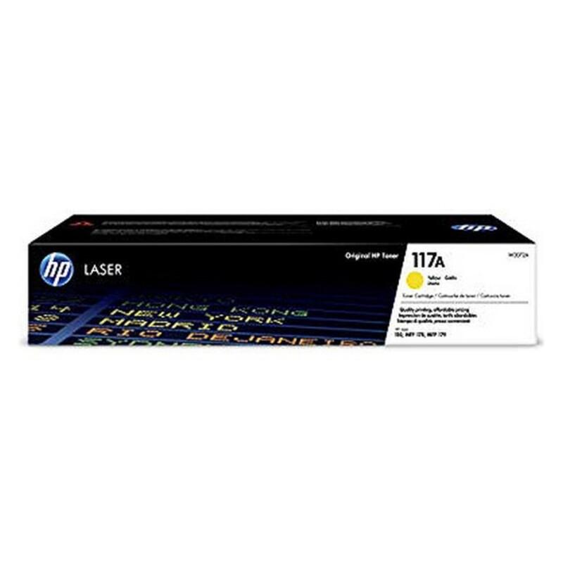 Toner Til Laserprinter 117a W2072a Gul