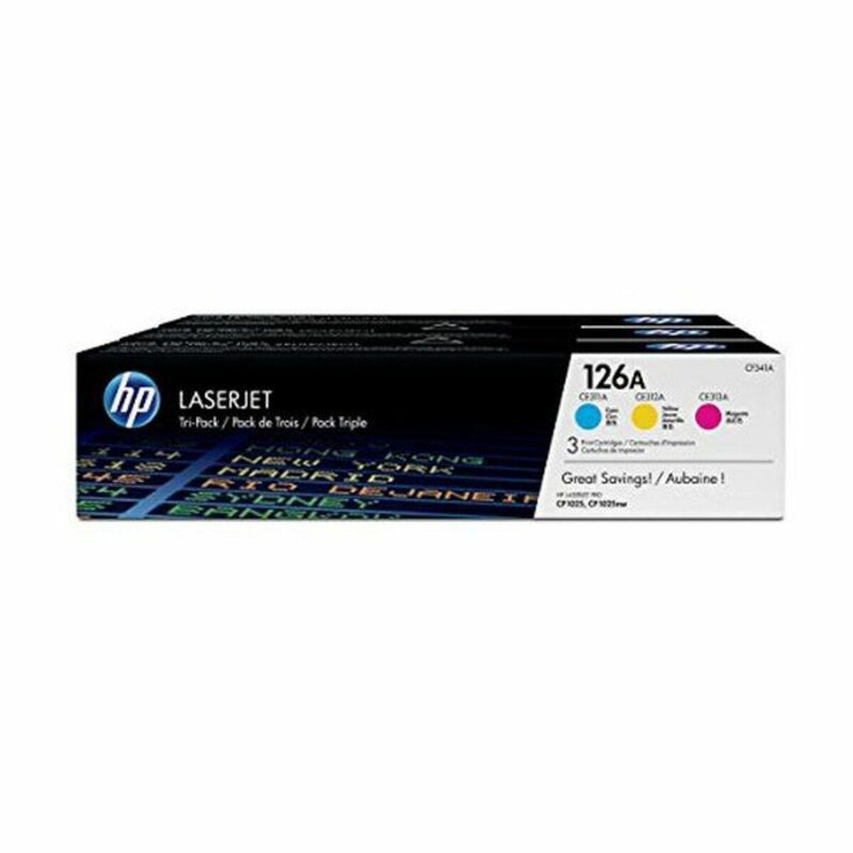 Toner Til Laserprinter 126a Cf341a Cyan Magenta Yellow Pak