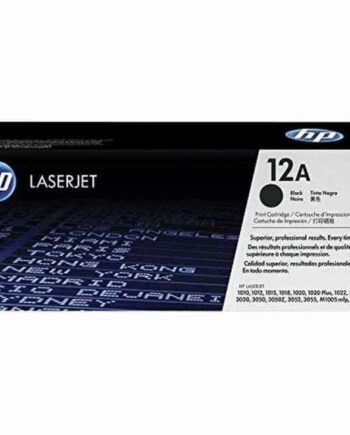 Toner Til Laserprinter 12a Q2612a Sort