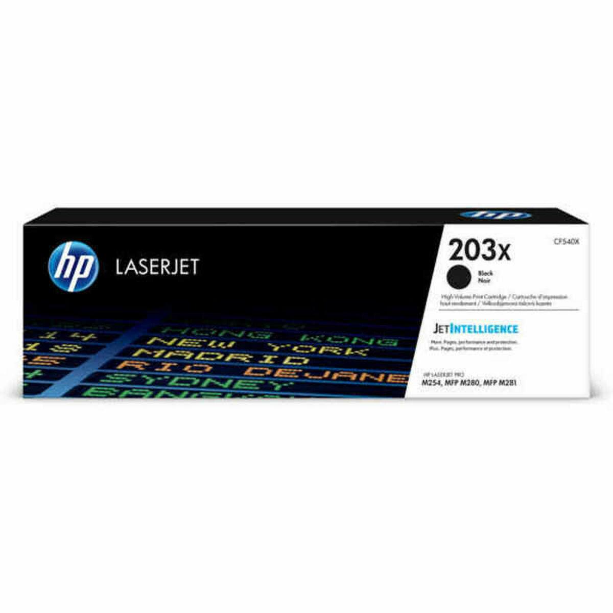 Toner Til Laserprinter 203x Cf540x Sort