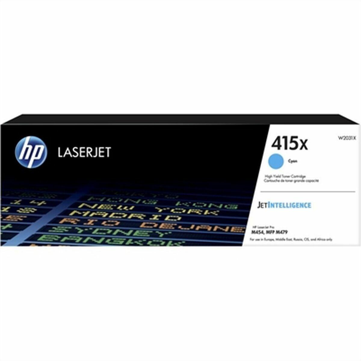 Toner Til Laserprinter 415x Cyan Original
