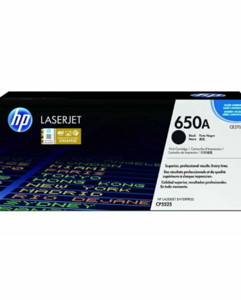 Toner Til Laserprinter 650a Ce270a Sort