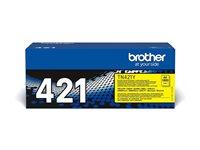 Toner Til Laserprinter Brother 421y Gul 800 Sider