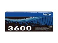 Toner Til Laserprinter Brother Tn3600 Sort 000 Sider