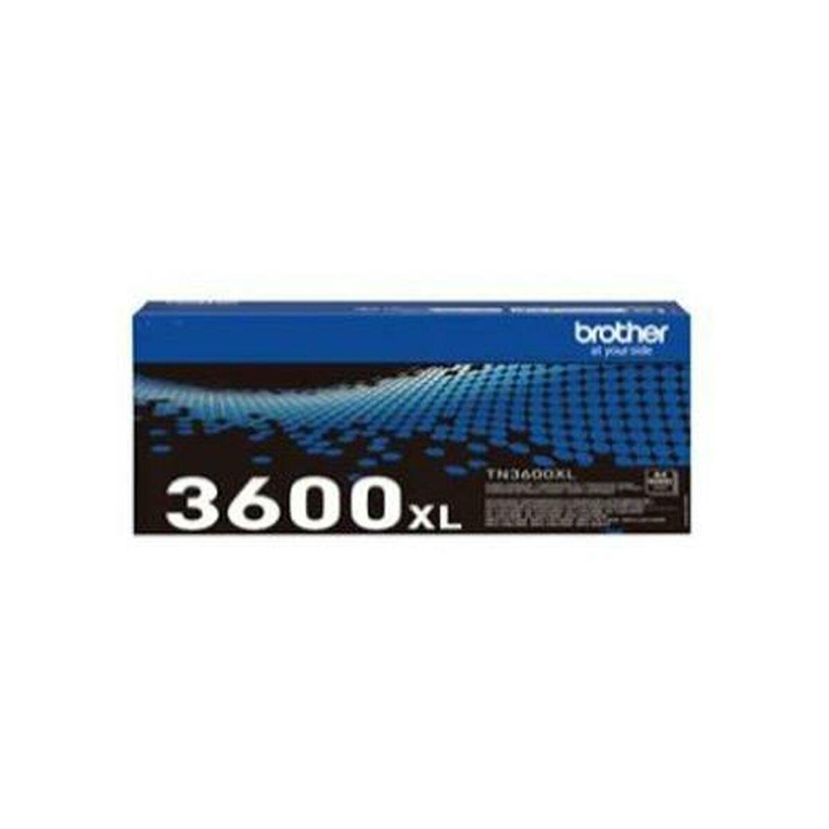 Toner Til Laserprinter Brother Tn3600xl Sort Original