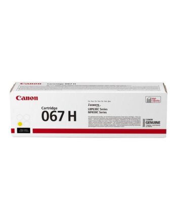 Toner Til Laserprinter Canon 067h Gul Høj Kapacitet