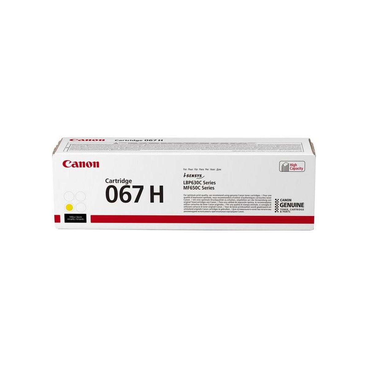Toner Til Laserprinter Canon 067h Gul Høj Kapacitet