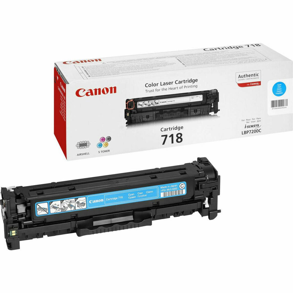 Toner Til Laserprinter Canon Crg 718 Cyan