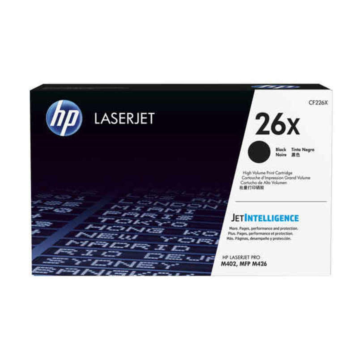 Toner Til Laserprinter Laserjet 26x Cf226x Sort Høj Kapacitet